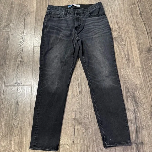 Old Navy Men's Black Blue Jeans bundle set of 3 size 36x32 athletic taper flex - Picture 4 of 11